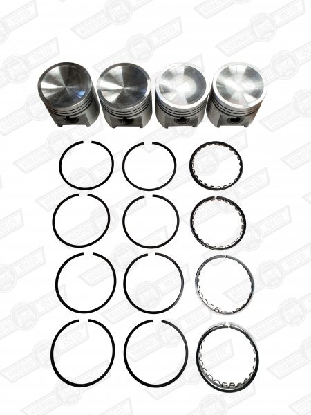 PISTON SET-REPLACEMENT 3 RING TYPE 1275cc 8.8:1 CR +030''