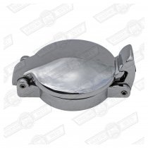 FILLER CAP-ASTON-CHROME-NON- LOCKING-(requires fit. kit COL2