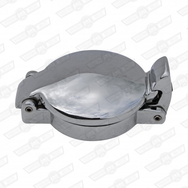 FILLER CAP-ASTON-CHROME-NON- LOCKING-(requires fit. kit COL2