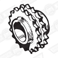 GEAR-STEEL-DUPLEX TIMING CHAIN-CRANKSHAFT-COOPER 'S'