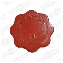 CAP-OIL FILLER-MG METRO TYPE (red)