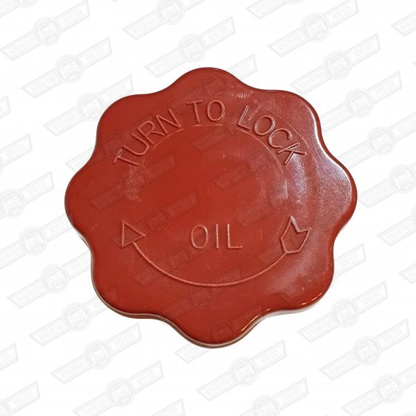 CAP-OIL FILLER-MG METRO TYPE (red)