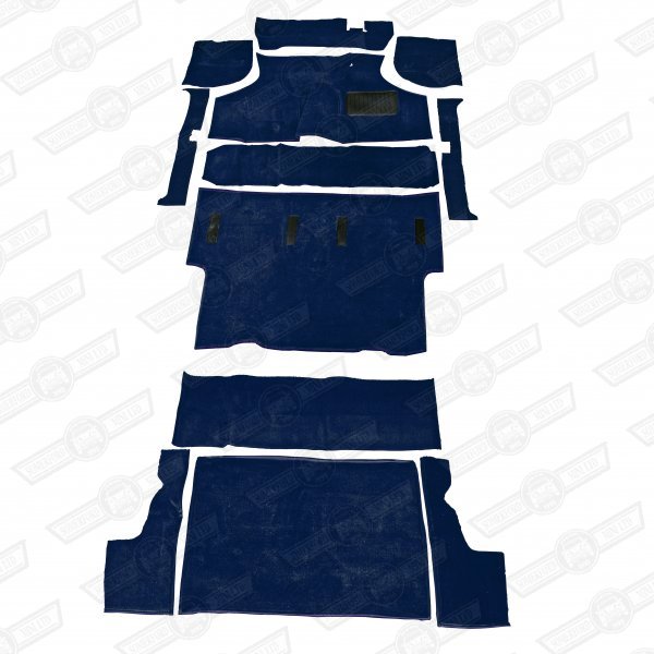 CARPET SET-CLUBMAN ESTATE -DELUXE-NAVY RHD