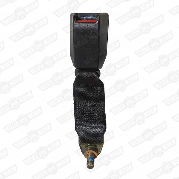 SEAT BELT-REAR INERTIA-SHORT END-BLACK-'95 ON