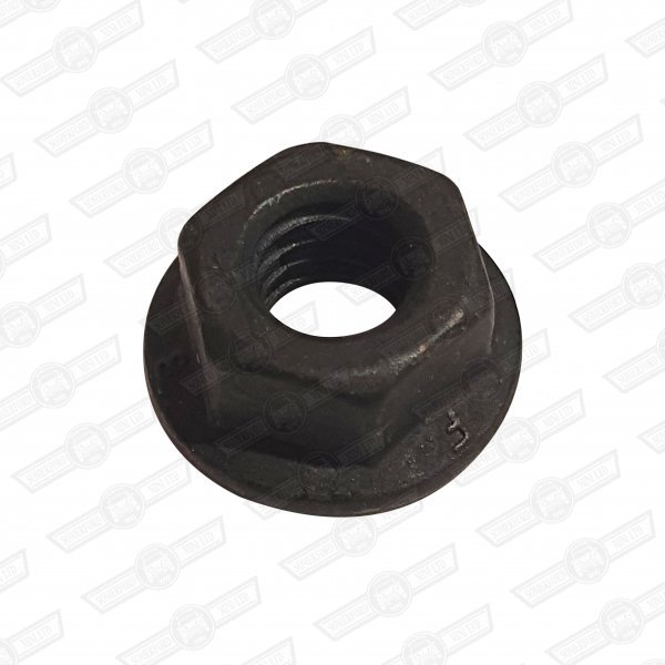 NUT-FLANGED-M6 METRIC FINE BLACK