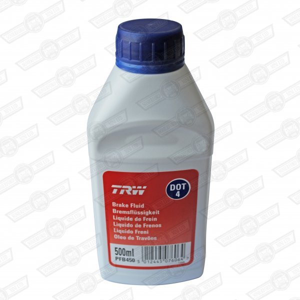 BRAKE/CLUTCH FLUID-DOT4 500ml