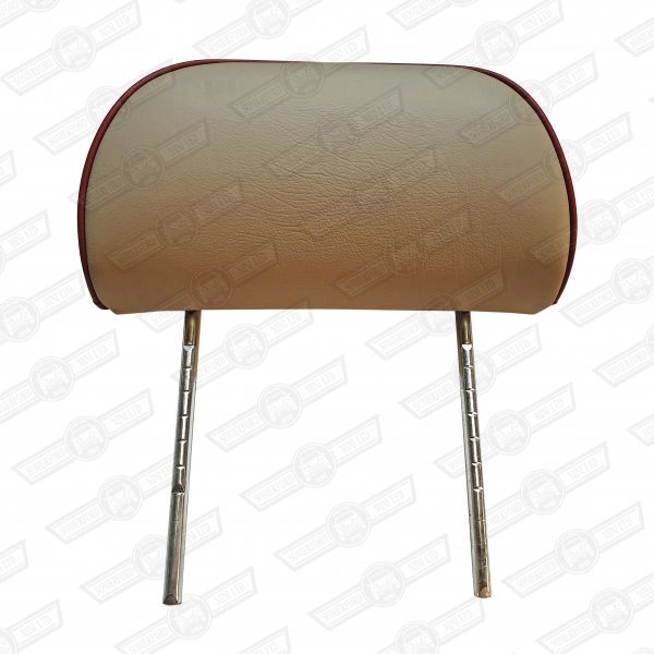 HEADREST-TWIN STALK CUMULUS GREY/RED-'97-2000