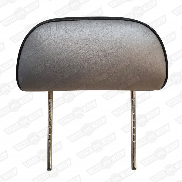 HEADREST-TWIN STALK BLACK/NICKEL-2000 COOPER SPORT