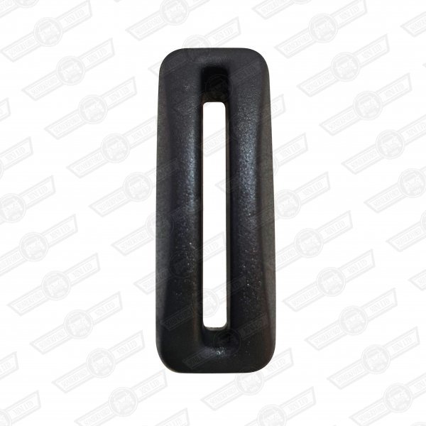 ESCUTCHEON-INNER SEAT TIP KNOB-ASH GREY(black)-'93 ON