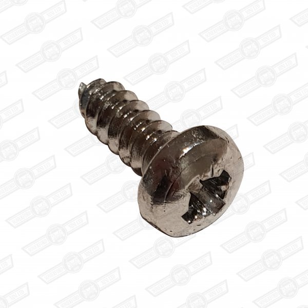 SCREW-SELF TAPPING,PAN HEAD-No 8 x 1/2'' CHROME