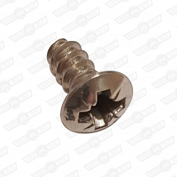 SCREW-SELF TAPPING,RAISED COUNTERSUNK-No6 x 3/8'' CHROME