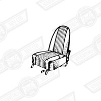 SEAT-HIGH BACKED-MK3,RECLINING-RH(state colour)-REPRODUCTION