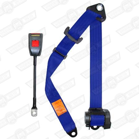 SEAT BELT KIT-FRONT-INERTIA TYPE-BLUE