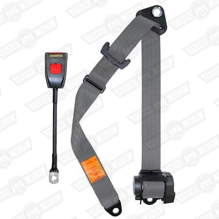 SEAT BELT KIT-FRONT-INERTIA TYPE-GREY