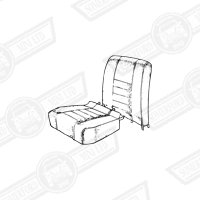 FRONT SEAT COVER KIT-TWO SEATS-(state colour)-'61-'67 ELF