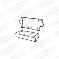 REAR SEAT COVER KIT-SALOON-(state colour)CITY & E'80-'85