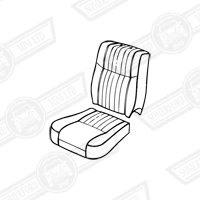 FRONT SEAT COVER KIT-2 SEATS-LIGHT STONE BEIGE '97 ON