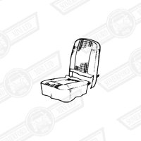 FRONT SEAT COVER KIT-2 SEATS-(state colour)-HL & HLE '80-'82