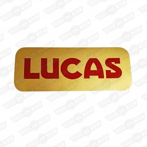 DECAL-BATTERY-'LUCAS'-'59-'69