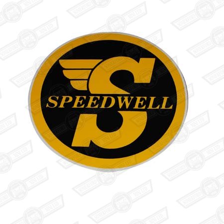 DECAL-'SPEEDWELL'-LARGE-INTERNAL FIX