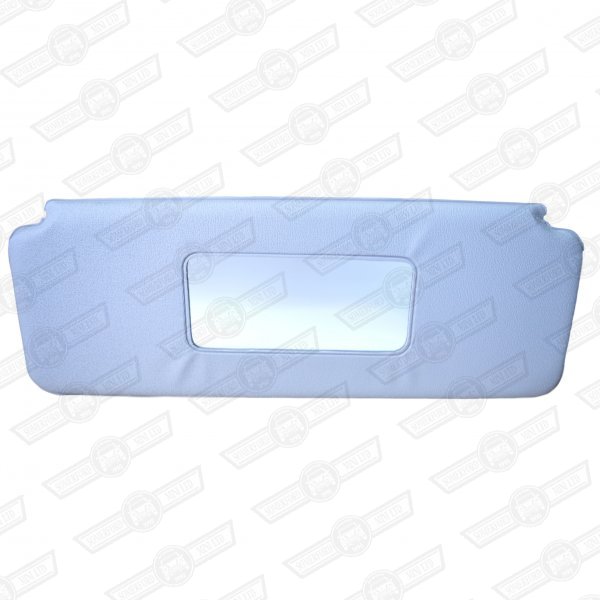 SUN VISOR-PALE GREY WITH MIRROR-'69 ON