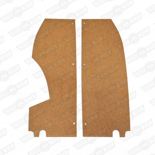 TAIL LAMP LINERS-UNPAINTED-PAIR-VAN WITH METAL LOAD FLOOR