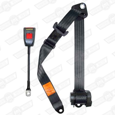 SEAT BELT KIT-FRONT-INERTIA TYPE-BLACK