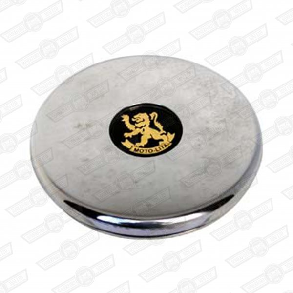 CENTRE CAP-FOR MOTOLITA BOSS POLISHED ALLOY (accepts EMB...)