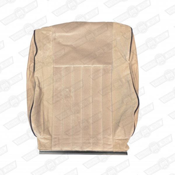 COVER-FRONT SEAT SQUAB-CHEVRON/STONE BEIGE-MAYFAIR/BOC