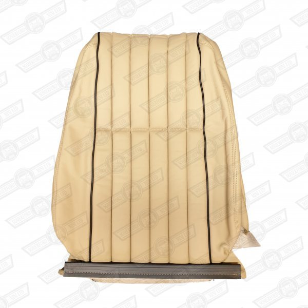 COVER-FRONT SEAT SQUAB-S. BEIGE/BLACK-KENSINGTON,COOPER SE