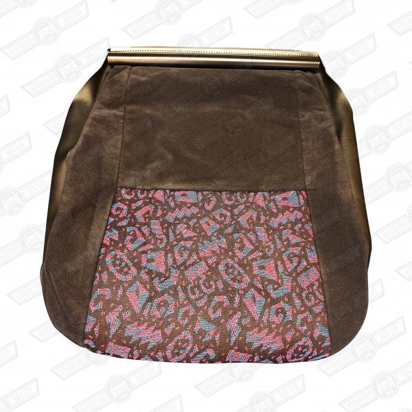 COVER-FRONT SEAT CUSHION-BLUE/PINK JAMBOREE-MINI 35