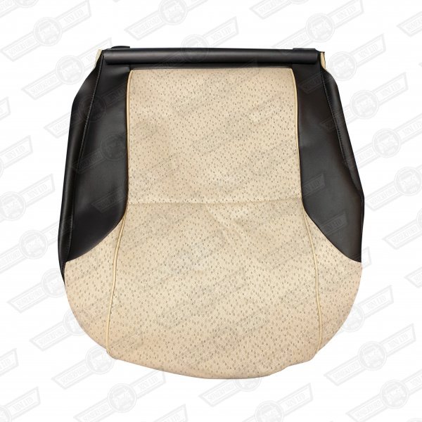 COVER-FRONT SEAT CUSHION-BLACK STONE/MONACO-COOPER