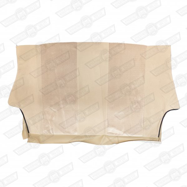 COVER-REAR SEAT SQUAB-STONE BEIGE/CHEVRON-BOC & MAYFAIR