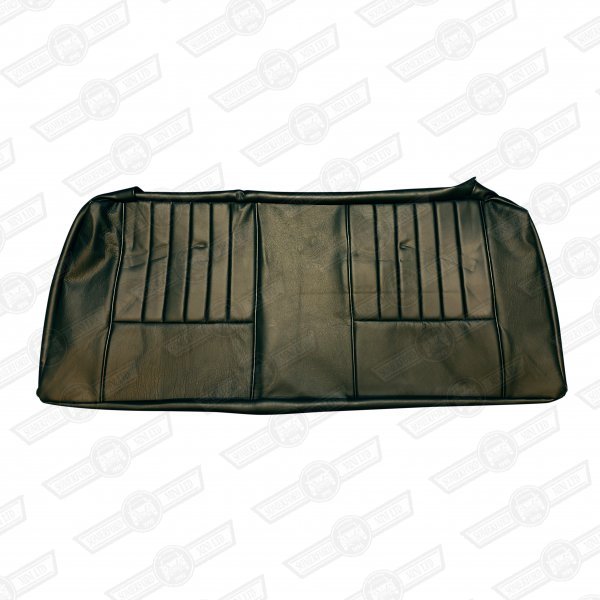 COVER-REAR SEAT CUSHION-BLACK LEATHER-COOPER