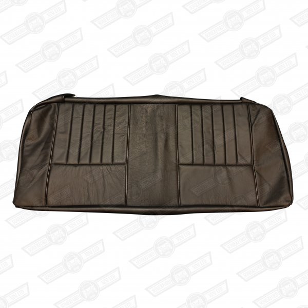 COVER-REAR SEAT CUSHION-BLACK LEATHER-'40', COOPER SE