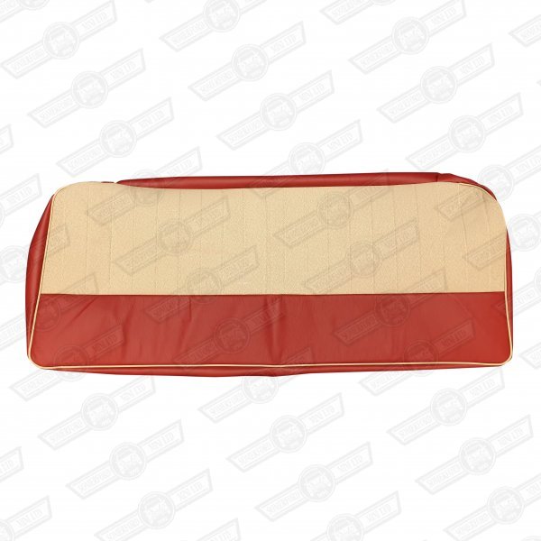 COVER-REAR SEAT CUSHION-LSB/TARTAN RED/CHOPSTICKS-SEVEN 2000