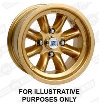 MINILITE WHEEL- 5''x13'' GOLD