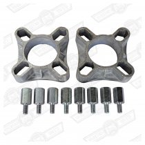 WHEEL SPACER KIT- 1 1/4'' ( 2 x spacers 8 stud bolts)