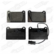 BRAKE PAD SET-FAST ROAD MINTEX, METRO 4 POT VENTED DISCS