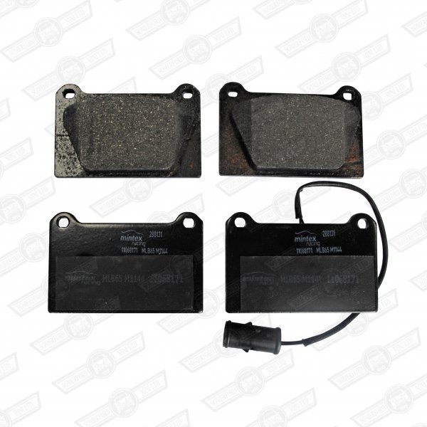 BRAKE PAD SET-FAST ROAD MINTEX, METRO 4 POT VENTED DISCS