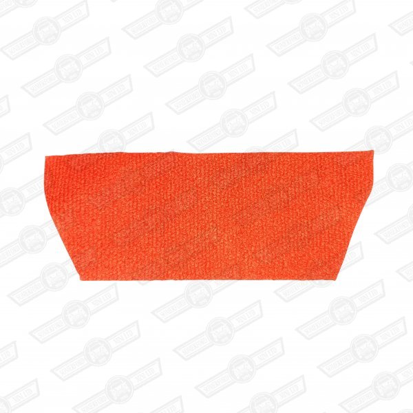 CARPET-MG RED-SEAT CROSS MEMBER END-'MONTE CARLO'