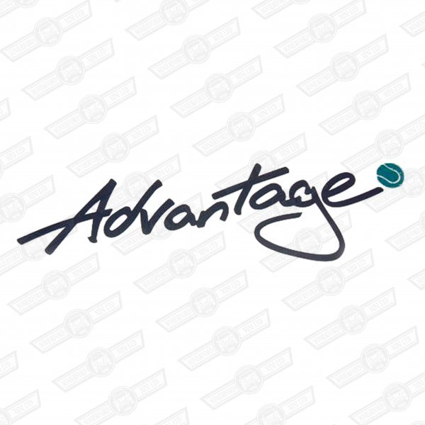 DECAL-BOOTLID-'ADVANTAGE'