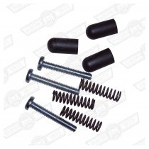 KIT- ADJUSTER, SPRING & CAP, PRE FOCUS HEADLAMP (for 1 lamp)