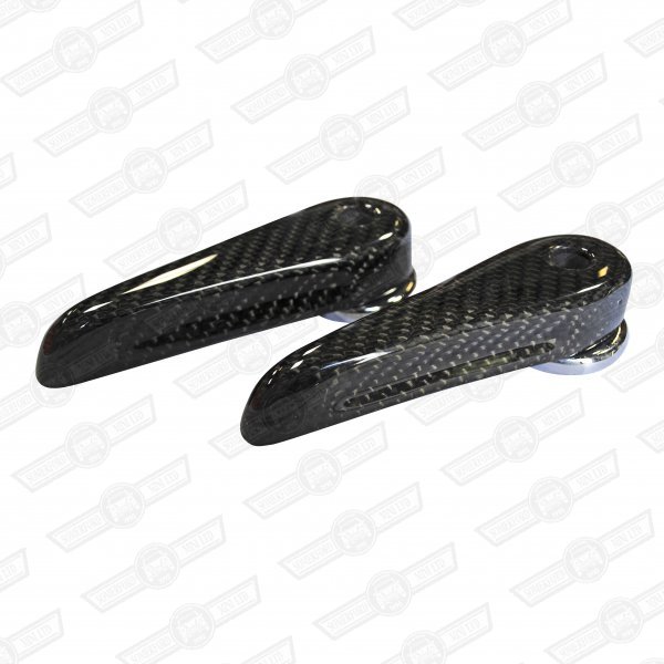 DOOR RELEASE HANDLE- CARBON FIBRE, PAIR