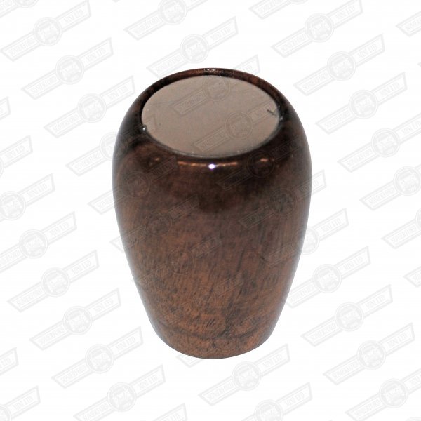 GEAR KNOB-WOOD-accepts EMB... range of emblems