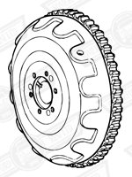 TORQUE CONVERTER-RECON. (EXCHANGE)'70-'85-INERTIA STARTER