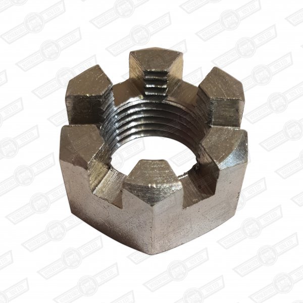 NUT-FLANGE (YOKE) TO OUTPUT SHAFT-RUBBER COUPLING