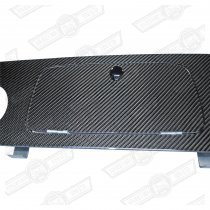 DASH- CARBON FIBRE 2 CLOCK CHROME BEZELS LHD