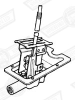 GEAR SELECTOR ASSEMBLY-AUTOMATIC-'92 ON