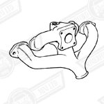 MANIFOLD-INLET & EXHAUST-HIF38 CARB.-'92-94